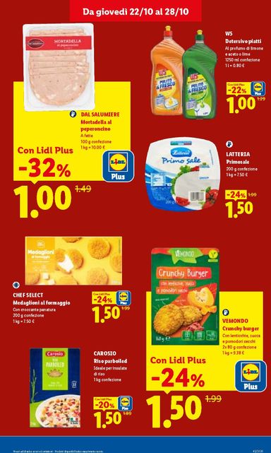 Volantino Lidl - Lidl valido dal 22/10 al 28/10 - pagina 11