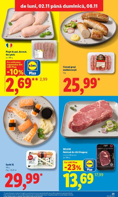 Catalogul Lidl - Lidl - Black deals de la 02.11. până la 08.11. - pagina 23