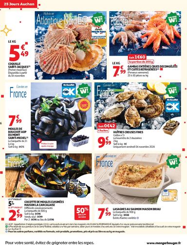Folder Auchan - Auchan Supermarché van 03/11 tot 07/11 - side 6