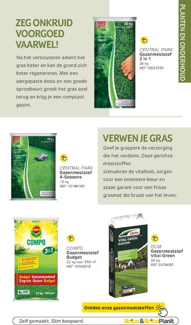 Folder Brico - Brico - Tuin catalogus van 01/03 tot 31/12 - side 181