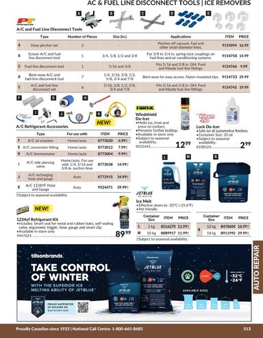 Flyer Princess Auto - Princess Auto - Auto Repair valid since 04-21 until 12-31 - page 50