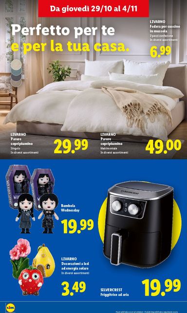 Volantino Lidl - Lidl - L' autunno che vale davvero. valido dal 29/10 al 04/11 - pagina 6