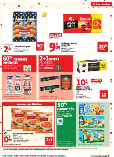 Folder Auchan - Auchan Supermarché van 27/10 tot 31/10 - side 21