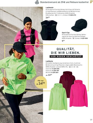 Prospekt Tchibo - Tchibo - Run club gültig ab 01.10. bis 31.10. - seite 23