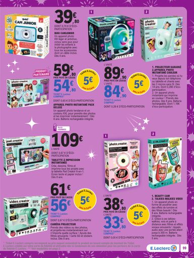 Catalogue E.Leclerc - E.Leclerc - Jouets valable dès le 13/10 au 05/12 - page 99