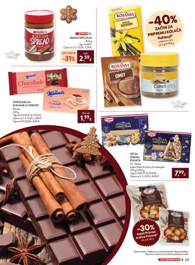 Katalog INTERSPAR - Interspar - Pečenje kolača vrijedi od 07.10. do 15.12. - stranica 4