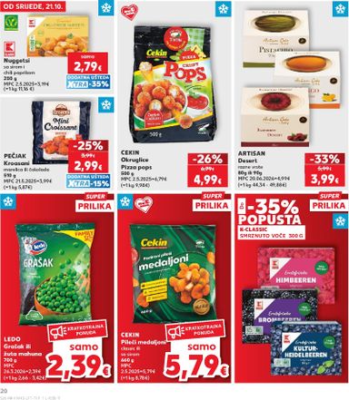 Katalog Kaufland - Kaufland vrijedi od 21.10. do 27.10. - stranica 20