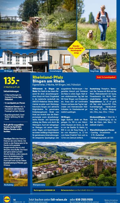 Prospekt Lidl - Lidl - Urlaub mit Hund gültig ab 29.07. bis 31.12. - seite 16