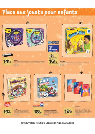 Catalogue Carrefour Market - Carrefour Market - Prêt à jouer avec nous? valable dès le 16/10 au 24/12 - page 39