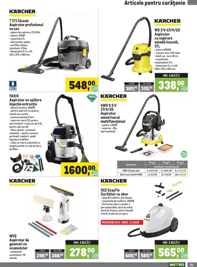 Catalogul Metro - Metro - Soluții Nealimentare pentru HoReCa de la 01.10. până la 04.01. - pagina 25