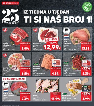 Katalog Kaufland - Kaufland vrijedi od 21.10. do 27.10. - stranica 12