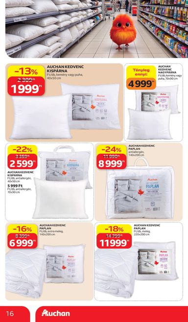 Akciós újság Auchan - Auchan Hipermarket - Sajátmárkás ajánlataink érvényes 10.15.-tól 10.28.-ig - 16 oldal