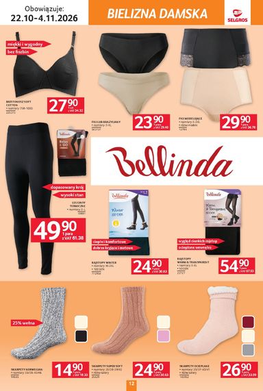 Gazetka Selgros - Selgros cash&carry - Katalog Tekstylia od 22.10. do 04.11. - strona 12