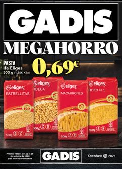 Gadis folleto válido a partir del jueves 22/10