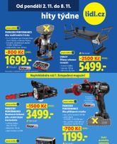Lidl - Hity týdne platný od pondělí 02.11.2026