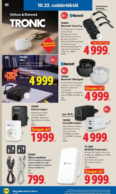 Akciós újság Lidl - Lidl érvényes 10.22.-tól 10.28.-ig - 40 oldal