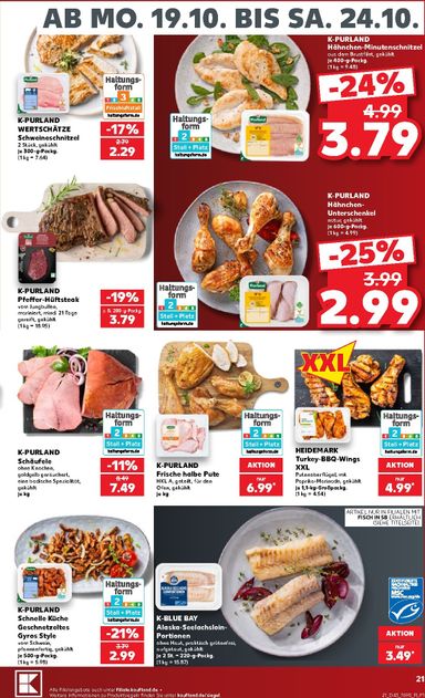 Leták Kaufland Německo - Kaufland Německo od 19.10. do 24.10. - strana 21