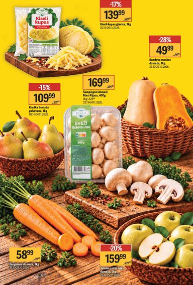 Katalog Maxi - Maxi - Iz naših krajeva ukusi koje volimo od 22.10 do 11.11 - strana 3