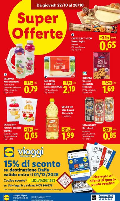Volantino Lidl - Lidl - Nuova apertura Arezzo valido dal 22/10 al 28/10 - pagina 8