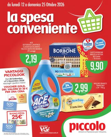 Volantino Piccolo - Piccolo valido dal 12/10 al 25/10 - pagina 1