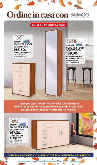 Volantino Ipercoop - Ipercoop - Casa d'Autunno valido dal 08/10 al 04/11 - pagina 18
