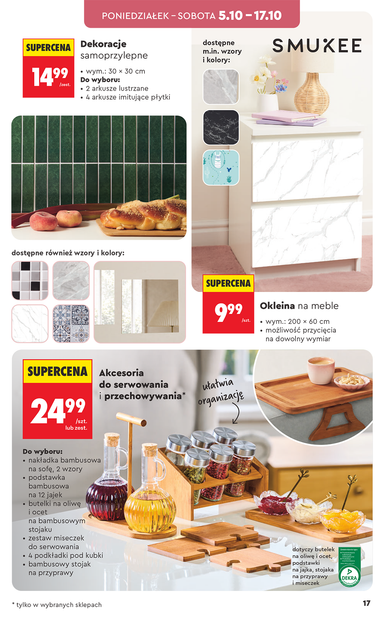 Leták Biedronka - Biedronka - Hity i inspiracje od 03.10. do 17.10. - strana 17