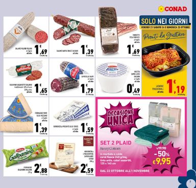 Volantino Conad - Conad valido dal 21/10 al 01/11 - pagina 7