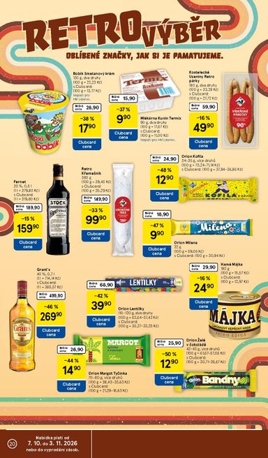Leták Tesco - Tesco od 21.10. do 27.10. - strana 20