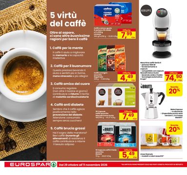 Volantino Eurospar - Eurospar valido dal 29/10 al 11/11 - pagina 14