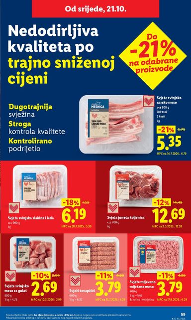Katalog Lidl - Lidl vrijedi od 19.10. do 25.10. - stranica 59