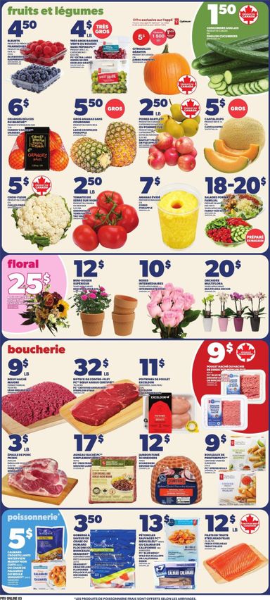 Flyer Provigo - Provigo valid since 10-22 until 10-28 - page 4