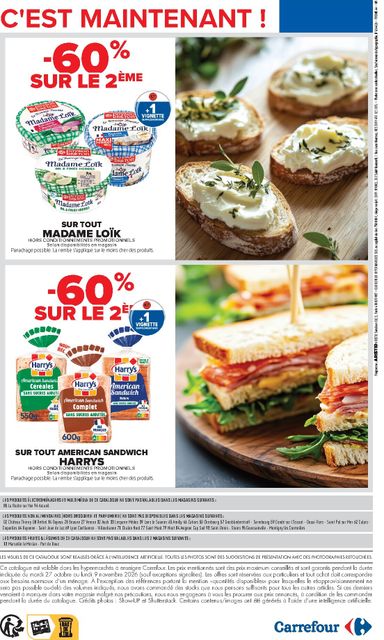 Catalogue Carrefour - Carrefour valable dès le 27/10 au 09/11 - page 2