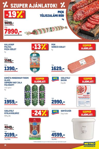 Akciós újság Metro - Metro érvényes 10.01.-tól 10.31.-ig - 19 oldal
