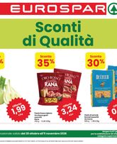 Volantini Eurospar da giovedì 29/10
