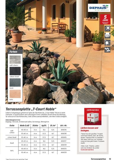 Prospekt toom - Toom - Gartenbaustoffe gültig ab 01.03. bis 31.12. - seite 15
