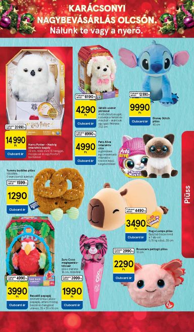Akciós újság Tesco - Tesco - Karácsonyi játékkatalógus érvényes 10.28.-tól 11.17.-ig - 3 oldal