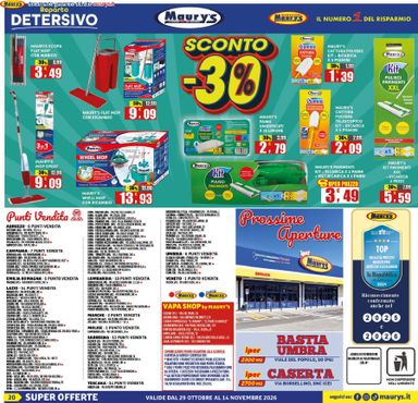 Volantino Maury's - Maury's - I nostri marchi -30% valido dal 29/10 al 14/11 - pagina 20