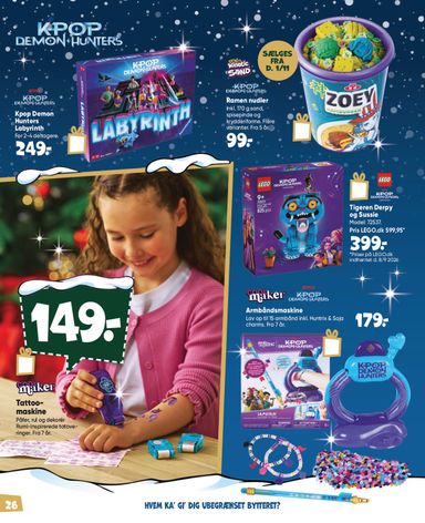 Brochurer Bilka - Bilka - Billies bedste legetøjskatalog gyldig fra 09.10. til 31.12. - side 26