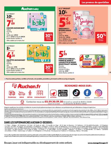 Folder Auchan - Auchan Supermarché van 20/10 tot 24/10 - side 19