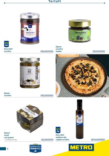 Katalog Metro - Metro - Poslovna rješenja - Pizzeria vrijedi od 06.07. do 31.12. - stranica 9