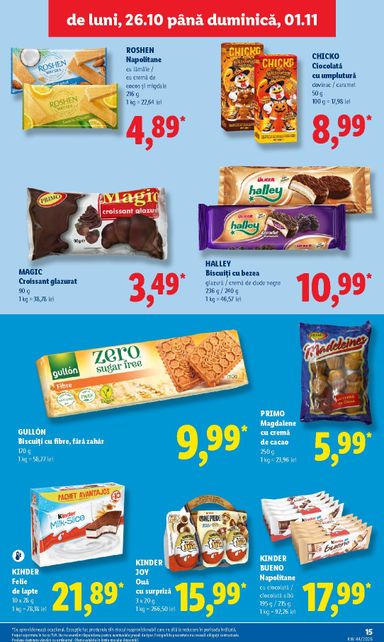 Catalogul Lidl - Lidl de la 26.10. până la 01.11. - pagina 15