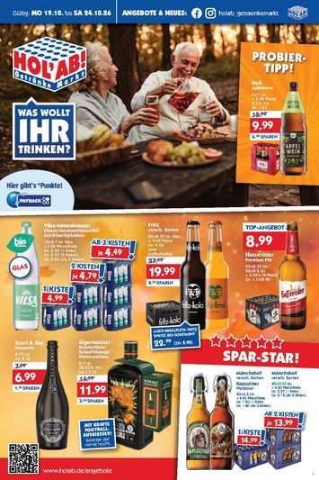 Prospekt HOL’AB - HOL’AB gültig ab 19.10. bis 24.10. - seite 1