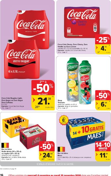Folder Carrefour Market - Carrefour Market van 04/11 tot 10/11 - side 16