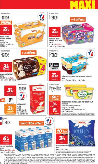 Catalogue Netto - Netto - Maxi Volumes valable dès le 27/10 au 09/11 - page 8