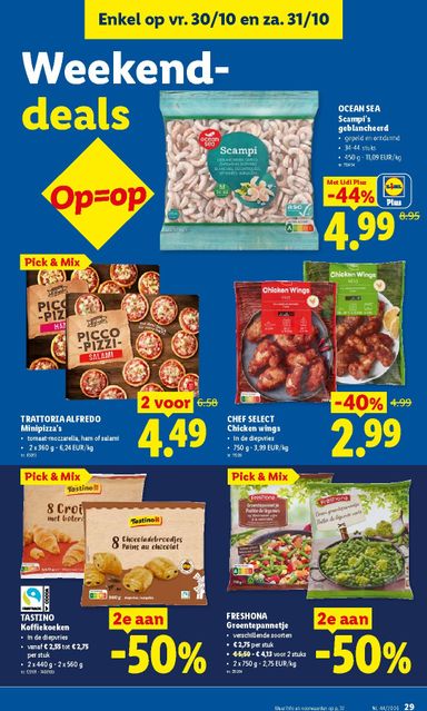 Folder Lidl - Lidl van 26/10 tot 31/10 - side 29