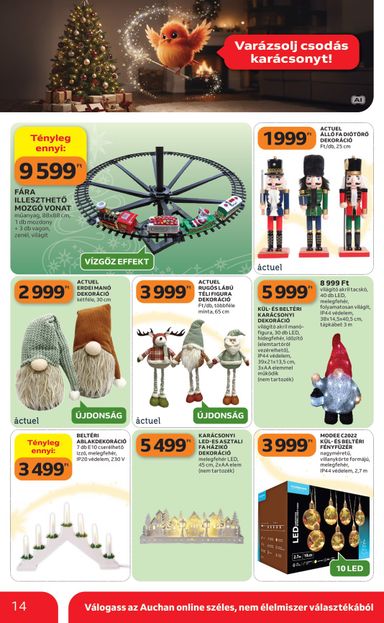 Akciós újság Auchan - Auchan szupermarket érvényes 10.22.-tól 10.28.-ig - 14 oldal