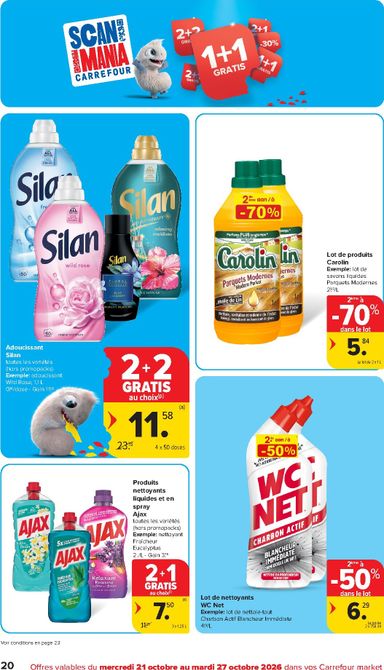 Folder Carrefour Market - Carrefour Market van 21/10 tot 27/10 - side 20