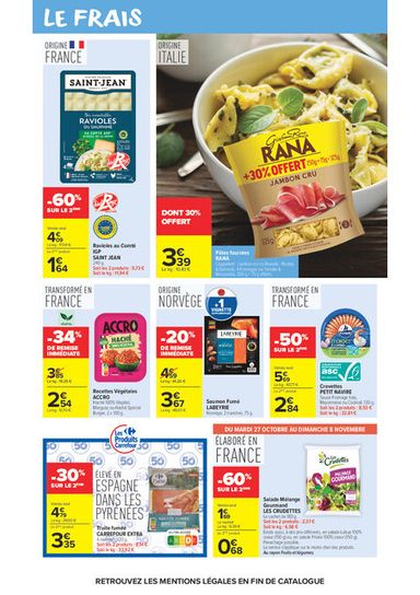 Catalogue Carrefour Market - Carrefour Market valable dès le 27/10 au 08/11 - page 25