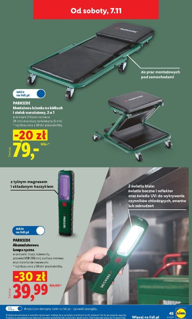 Gazetka Lidl - Lidl - Okazje od 02.11. do 07.11. - strona 55