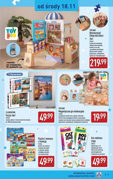 Gazetka ALDI - ALDI - Katalog zabawkowy od 31.10. do 12.12. - strona 19